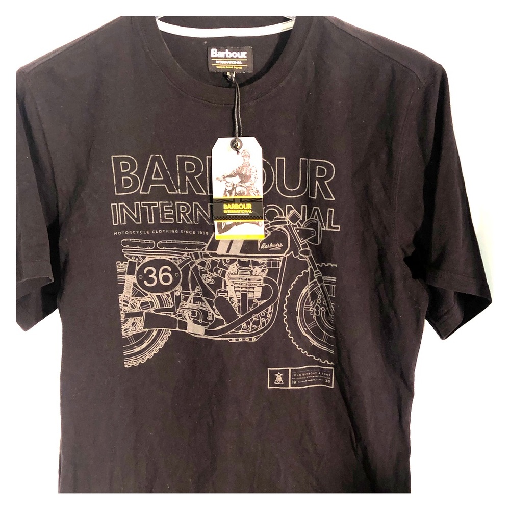 Men’s Barbour T-Shirt Size XL BRAND NEW WITH TAGS